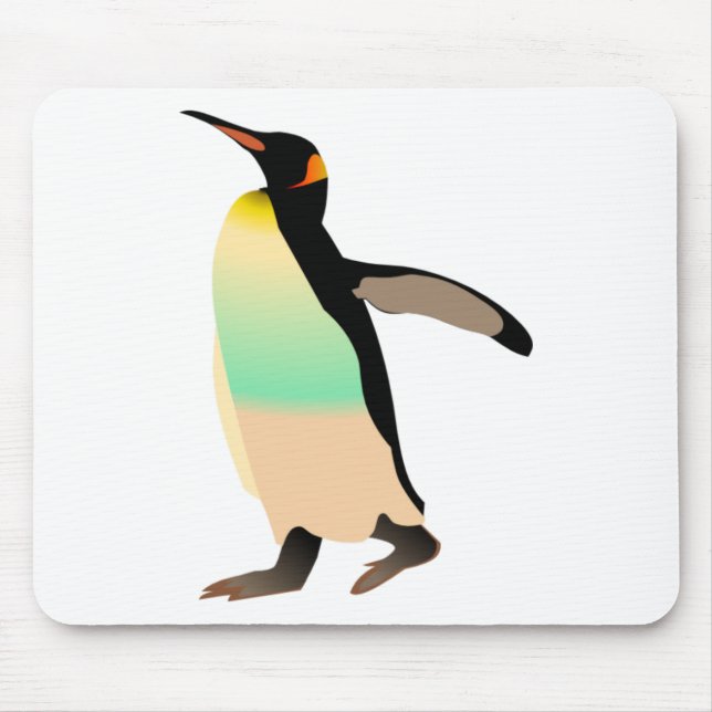 Mousepad Peguin Colorido (Frente)