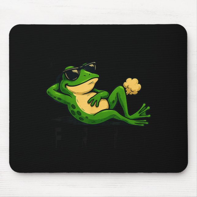 Mousepad Peidando Eu Às Vezes Sapo Só Clube (Frente)