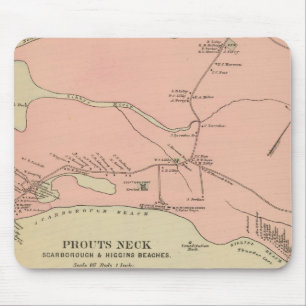 Mousepad Peitos do Pescoço Scarborough, praias Higgins