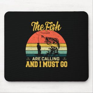 Mousepad Peixe Arte Os Peixes Estão Chamando