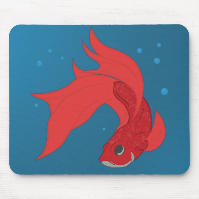 Mousepad Peixe Beta (Frente)