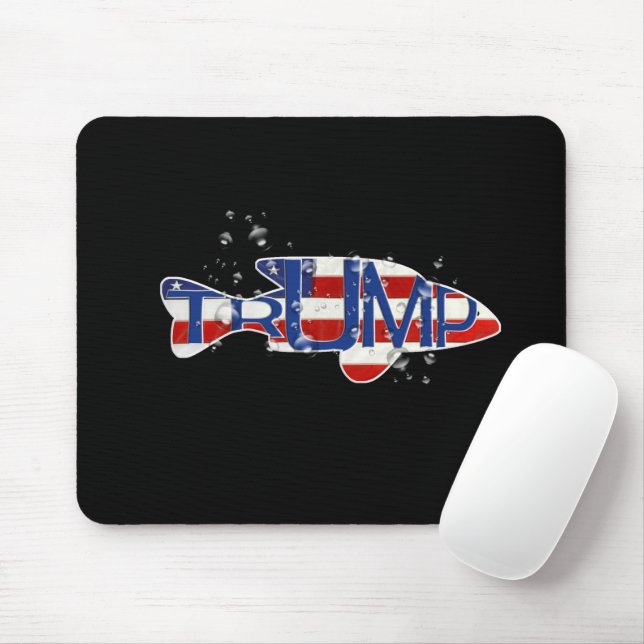 Mousepad Peixe de Sinalizador de Bomba em Bolhas (Com mouse)