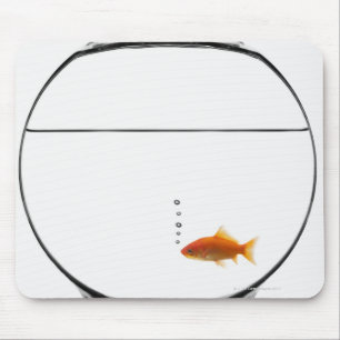 Mousepad Peixe dourado na bacia