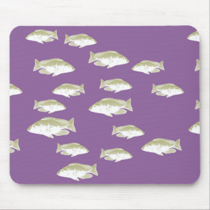 Mousepad Peixe em roxo