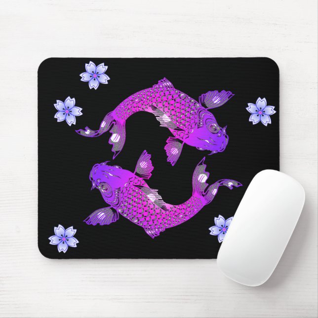 Mousepad Peixe Koi (Com mouse)
