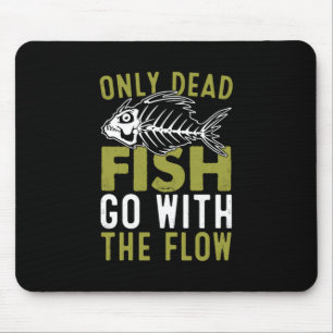Mousepad Peixe-Presente Vai Com Fluxo