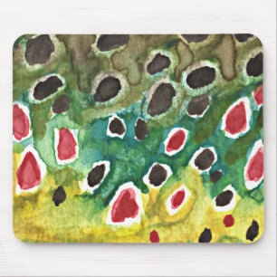 Mousepad Peixe-Truta Marrom