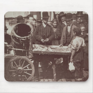 Mousepad Peixes baratos de St Giles, 'da vida de rua em