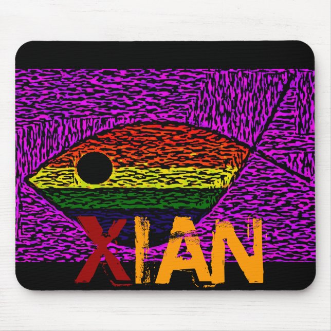 Mousepad Peixes de arco-íris (Frente)