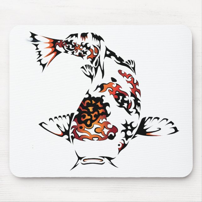Mousepad Peixes de Koi (Frente)