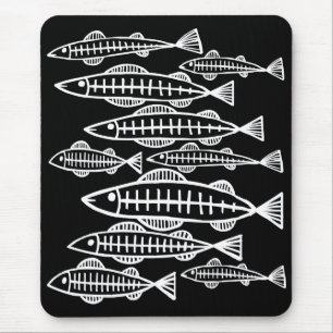 Mousepad Peixes do raio X