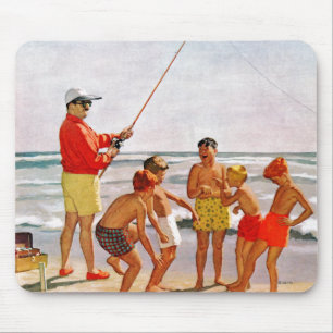 Mousepad Peixes pequenos grandes de Pólo por Richard