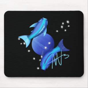 Mousepad Peixes Starry Neptune Zodiac
