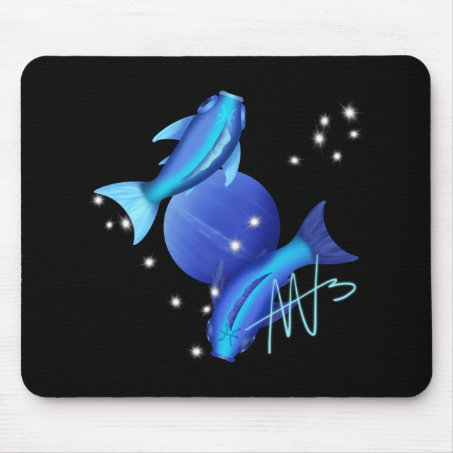 Mousepad Peixes Starry Neptune Zodiac (Frente)