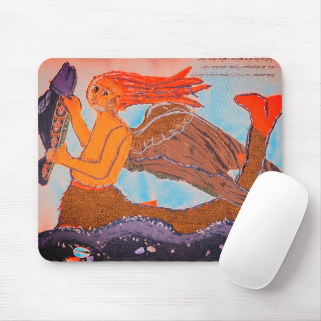 Mousepad Peixes Têxteis e Mosto medieval (Com mouse)