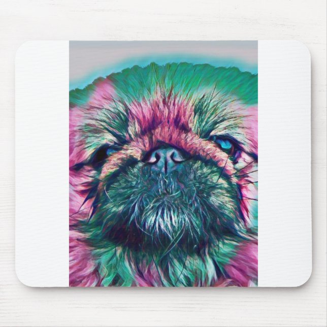 Mousepad Pekingese Portrait (Frente)