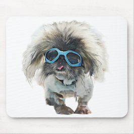 Mousepad Pekingese Rockstar Mongo