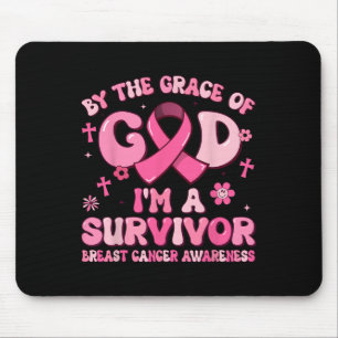 Mousepad Pela Graça Deus Eu Sou Um Sobrevivente Cancer Surv