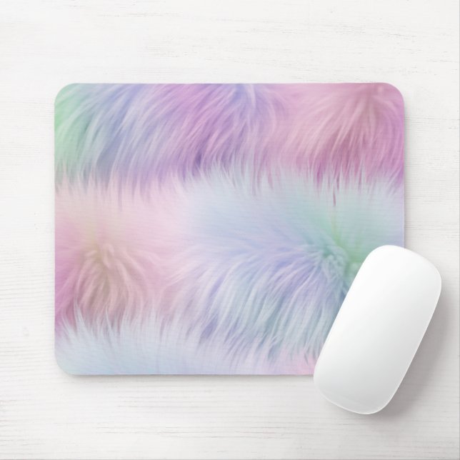 Mousepad Pele Arco-Íris (Com mouse)