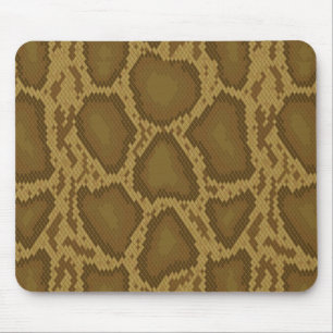 Mousepad Pele de cobra, teste padrão do réptil