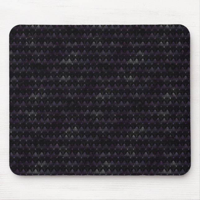 Mousepad Pele estrangeira de cristal roxa (Frente)