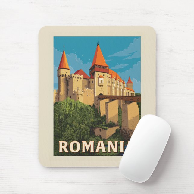Mousepad Peles Castle Romênia (Com mouse)