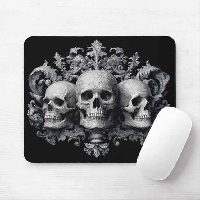 Mousepad Peles de gótico (Com mouse)