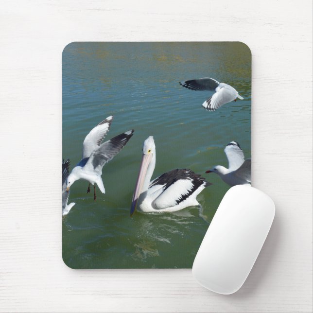 Mousepad Pelican E O Portão. (Com mouse)