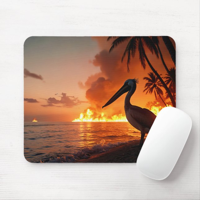 Mousepad Pelican Watting Coastal Inferno (Com mouse)
