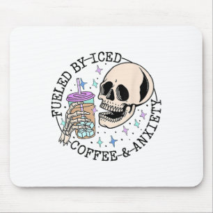 Mousepad Pelo Café Forçado E Ansiedade Sensibilização Para 