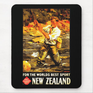 Mousepad Pelo melhor esporte do mundo ~ Nova Zelândia