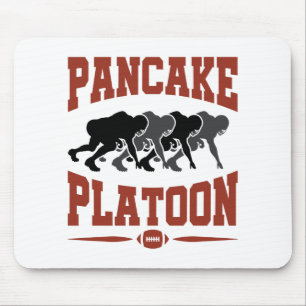 Mousepad Pelotão Lineman Pancake de Futebol