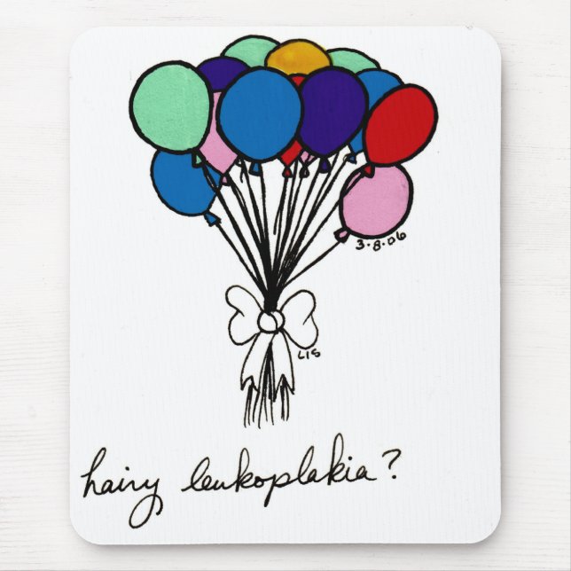 Mousepad peludo da leucoplasia (Frente)