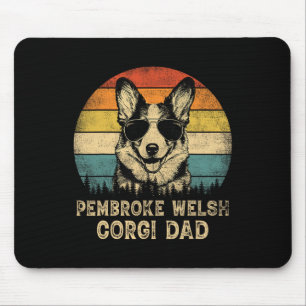 Mousepad Pembroke galês Corgi Pai Amantes de cães Dia dos P