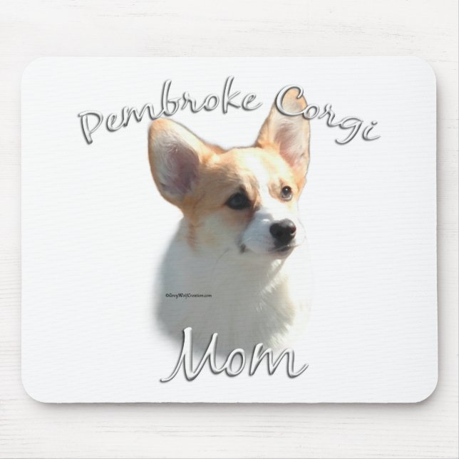 Mousepad Pembroke Welsh Corgi Mãe 2 (Frente)