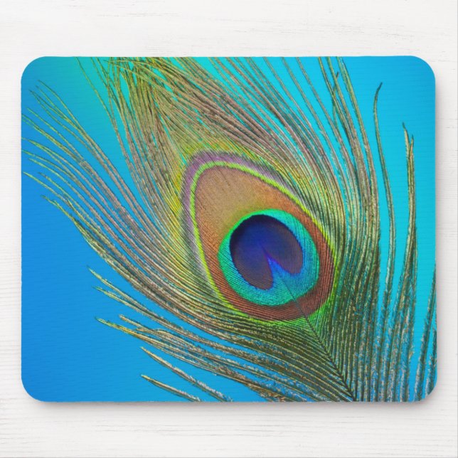 Mousepad Pena da Cauda do Pavão (Frente)