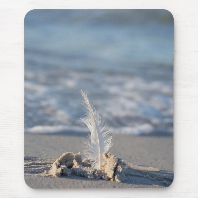Mousepad Pena, Praia, Areia (Frente)