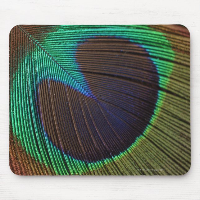 Mousepad Penas de pavão 3 (Frente)