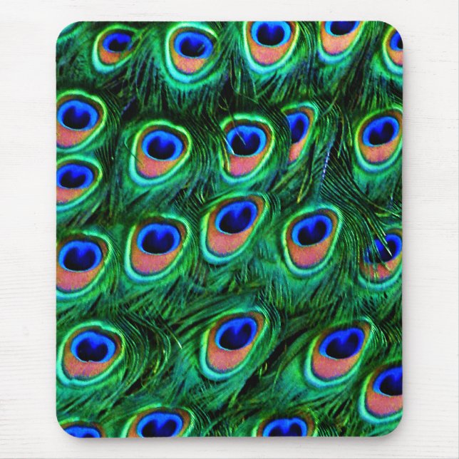 Mousepad Penas de peacock_ (Frente)