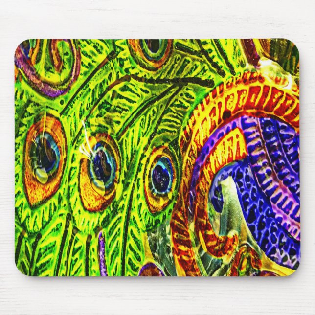 Mousepad Penas de Peacock (Frente)