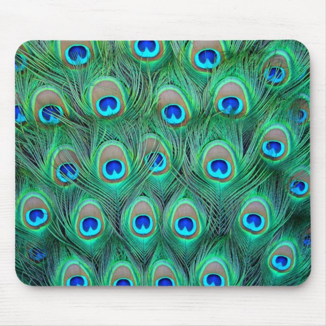 Mousepad Penas de Peacock (Frente)