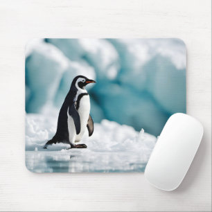 Mousepad Penguin On Iceberg