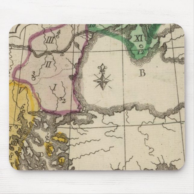 Mousepad Península dos Balcãs 3 (Frente)