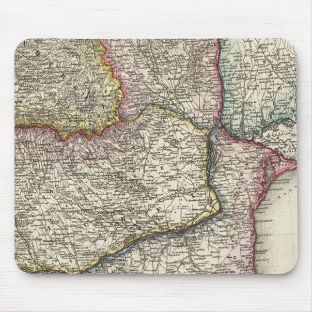 Mousepad Península dos Balcãs, Bulgária (Frente)