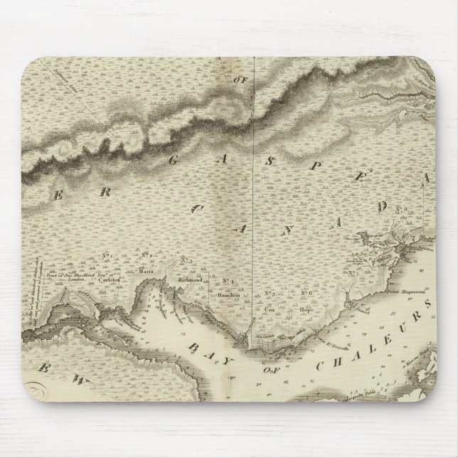 Mousepad Península Gaspe (Frente)
