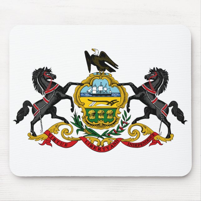 Mousepad Pennsylvania flag (Frente)