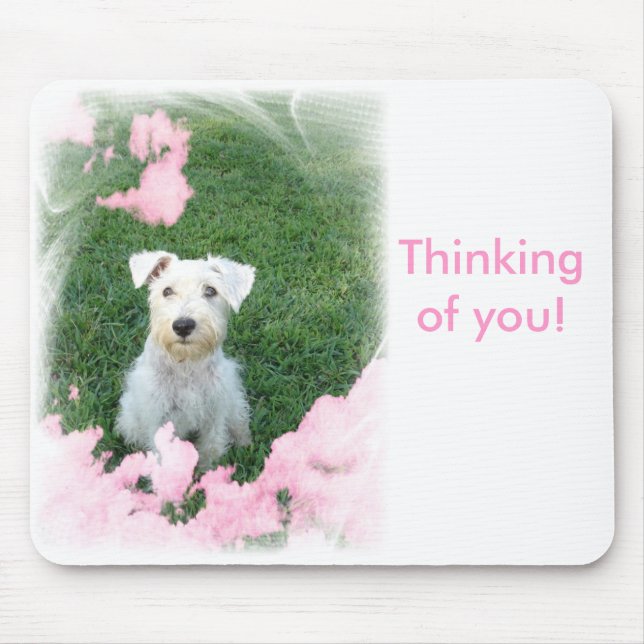 Mousepad Pensamento de você (Frente)