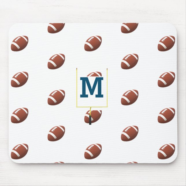Mousepad Pensamento Personalizado de Futebol (Frente)