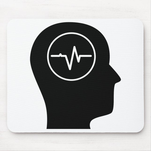 Mousepad Pensamento sobre EEG (Frente)