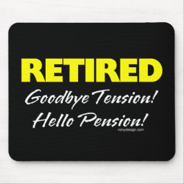 Mousepad Pensão aposentada de Hellow (escura)